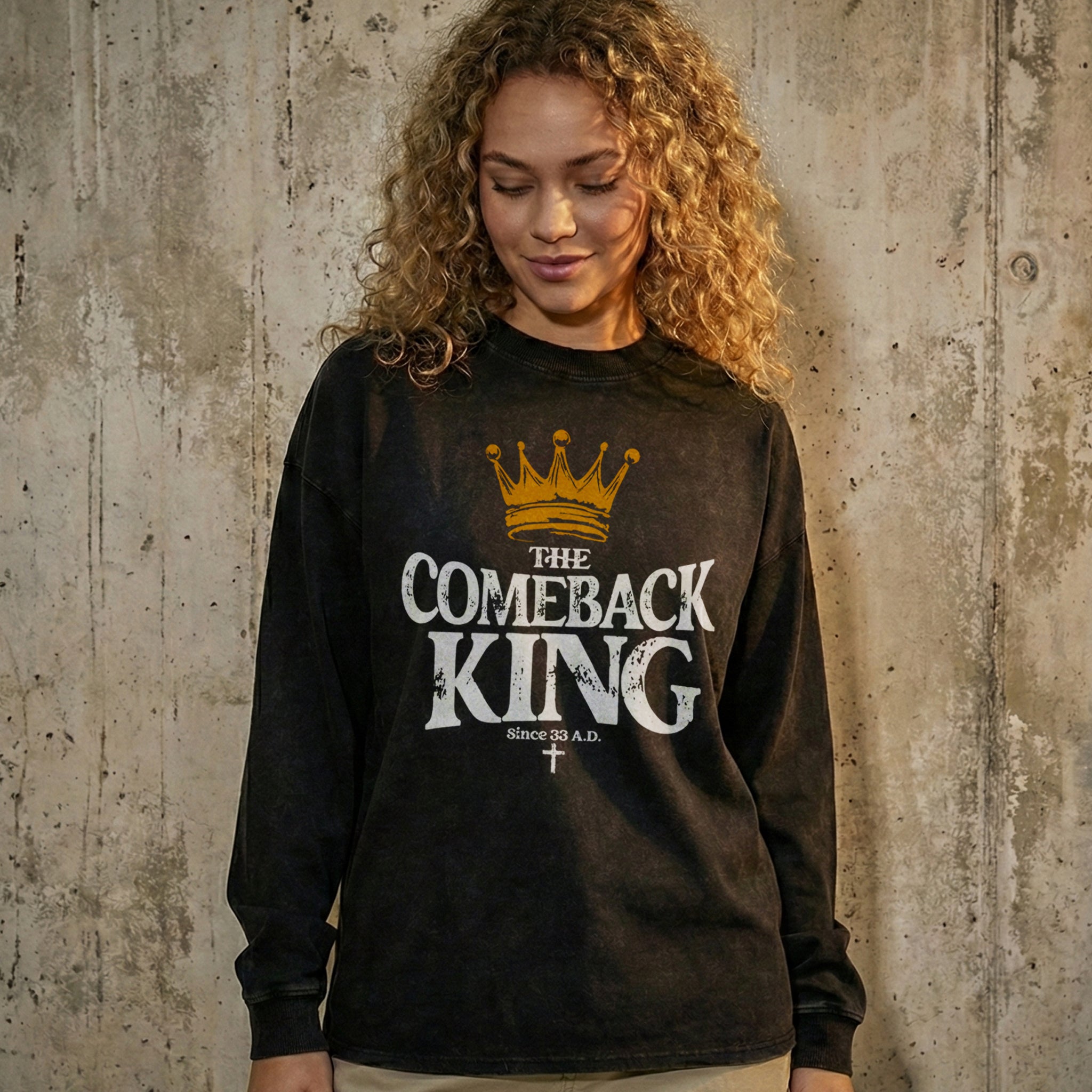 THE COMEBACK KING  Long Sleeve