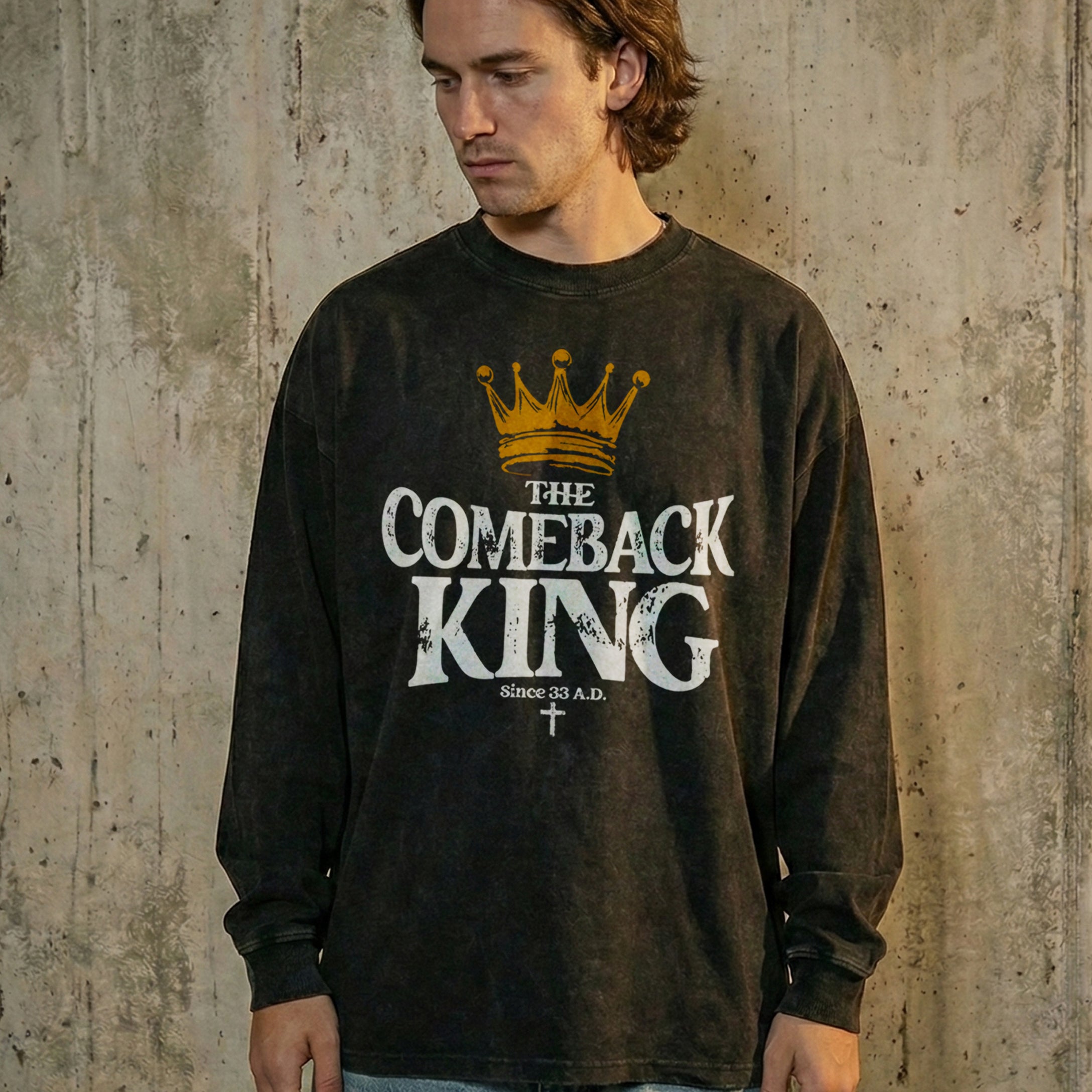THE COMEBACK KING  Long Sleeve