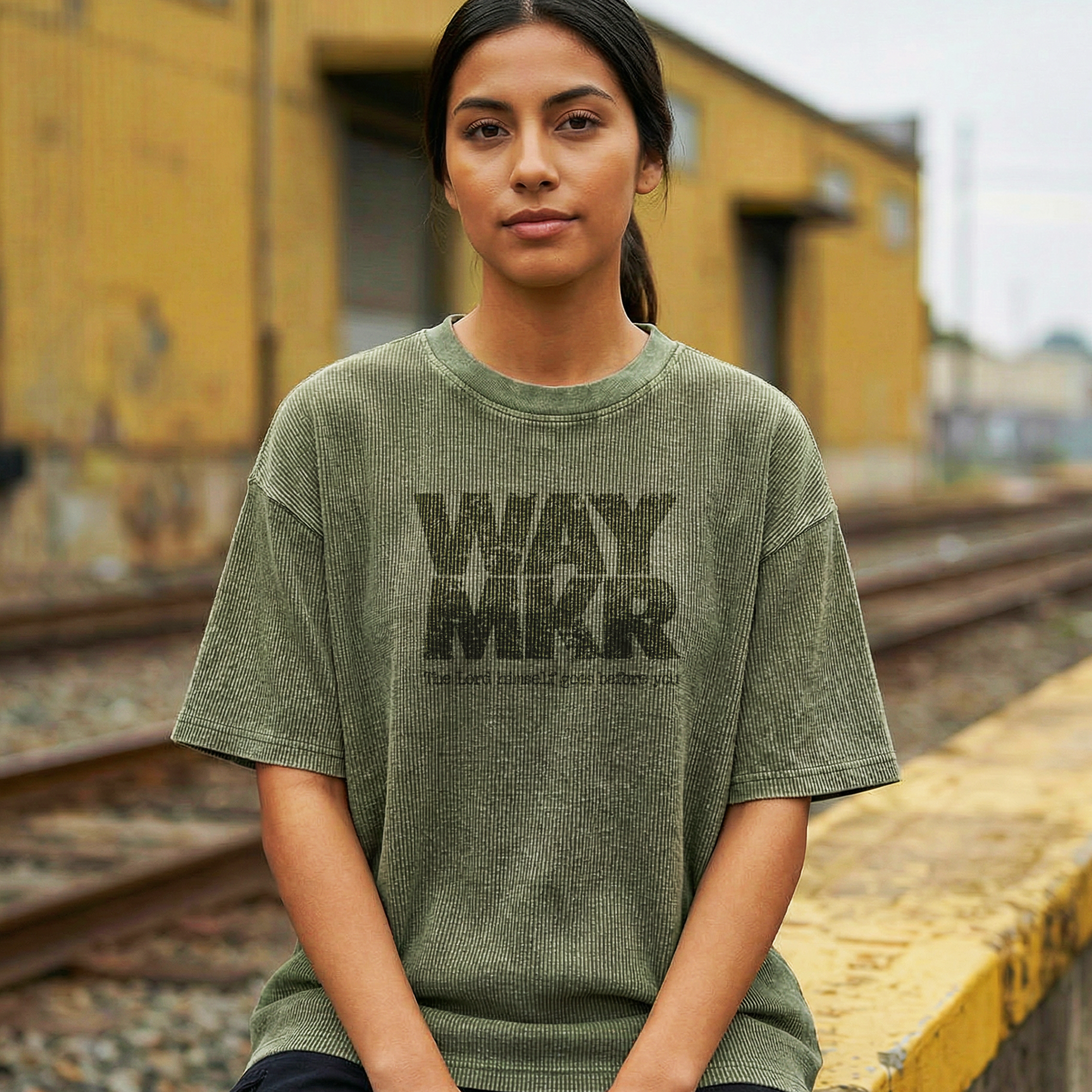 WAYMKR WAFFLE SHIRT