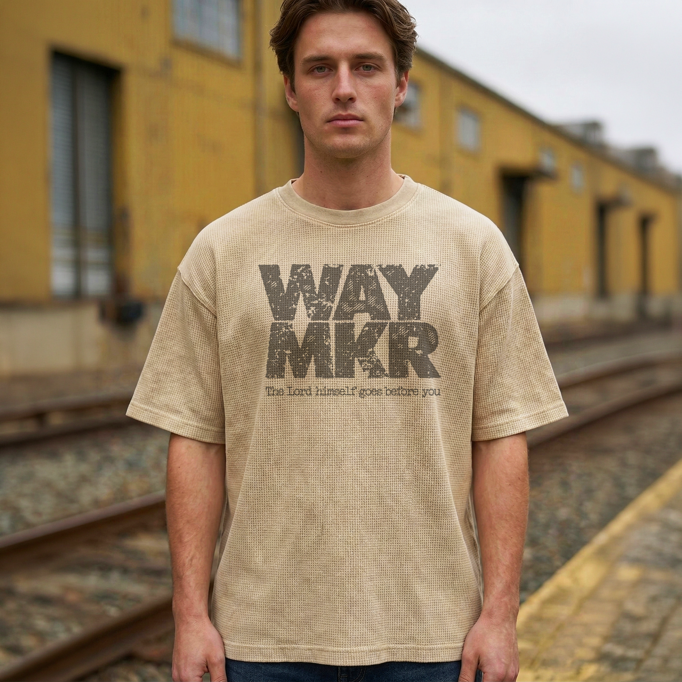 WAYMKR WAFFLE SHIRT
